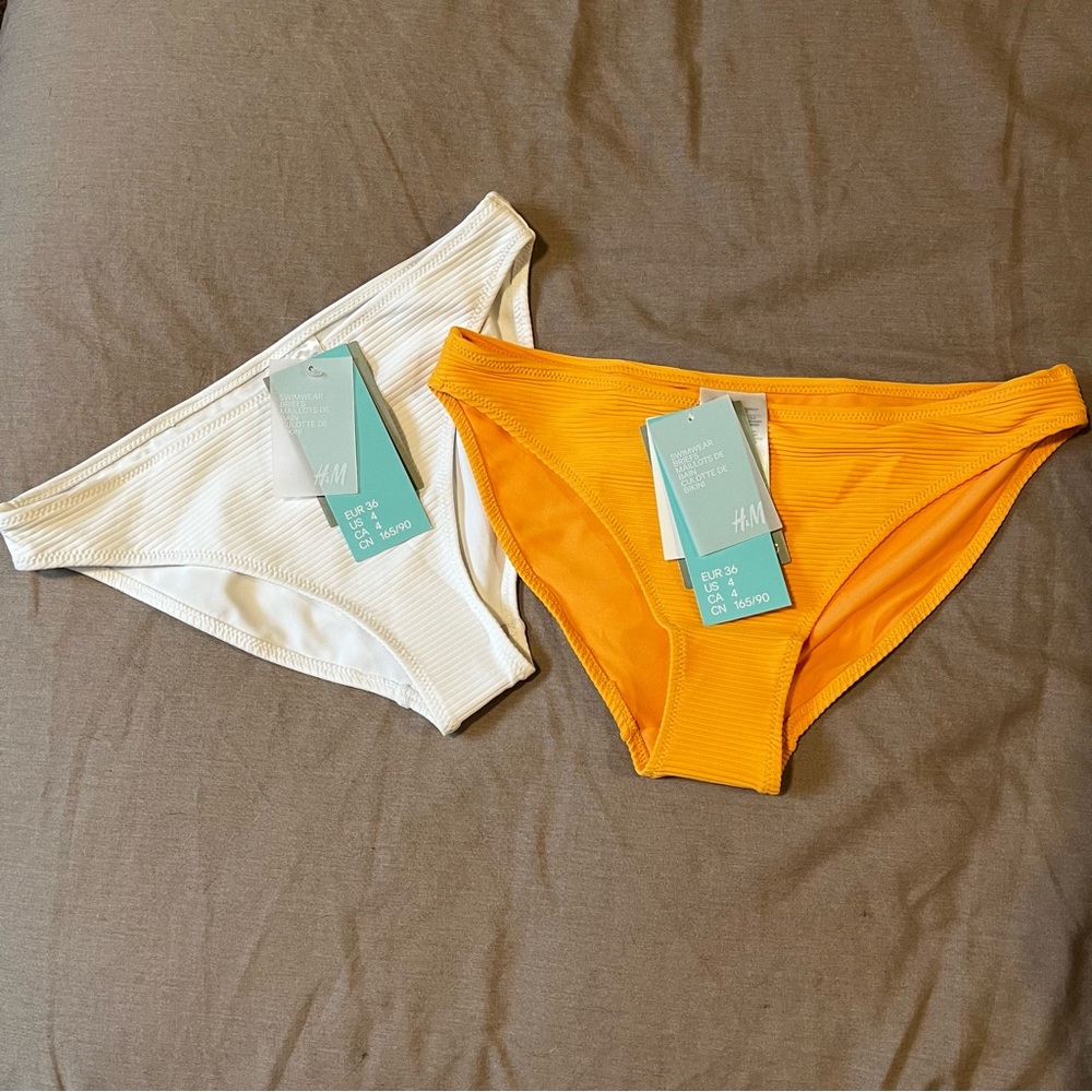 H&M | NWT Bikini Bottoms (set of two)